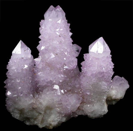 Quartz var. Amethyst Quartz (Cactus Quartz) from Boekenhouthoek area, Mpumalanga Province, South Africa