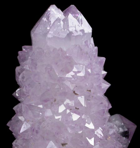 Quartz var. Amethyst Quartz (Cactus Quartz) from Boekenhouthoek area, Mpumalanga Province, South Africa