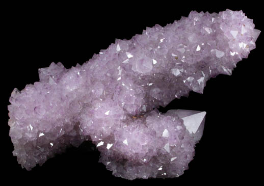 Quartz var. Amethyst (Cactus Quartz) from Boekenhouthoek area, Mpumalanga Province, South Africa