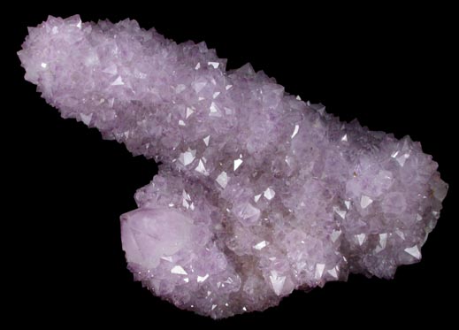 Quartz var. Amethyst (Cactus Quartz) from Boekenhouthoek area, Mpumalanga Province, South Africa