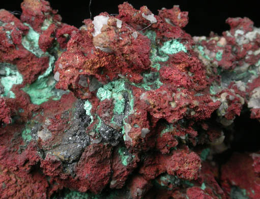 Copper with Malachite from Tsumeb Mine, Otavi-Bergland District, Oshikoto, Namibia