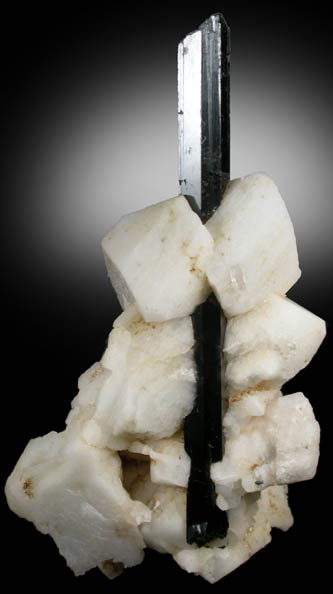 Microcline with Aegirine and Quartz from 5 km NE of Malosa Mountain, Zomba District, Malawi