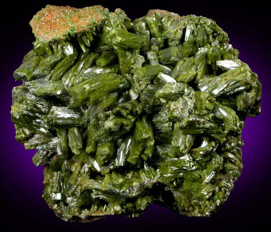 Pyromorphite from Wheatley Mine, Phoenixville, Chester County, Pennsylvania