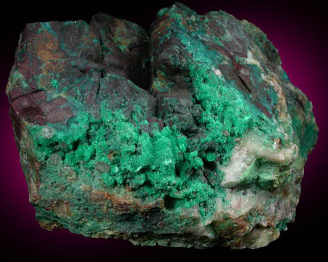 Dioptase from Mystery Hill Mine, La Paz County, Arizona