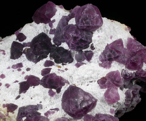 Fluorite in Quartz from Lookout Prospect, Cooks Peak District, Luna County, New Mexico