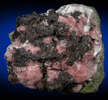Calcite and Native Copper from Keweenaw Peninsula Copper District, Michigan