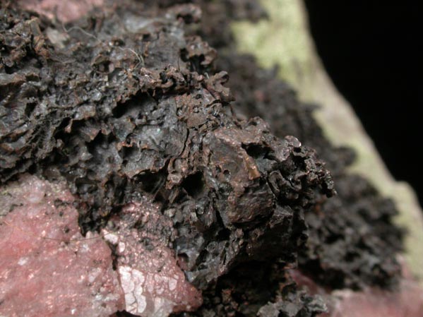 Calcite and Native Copper from Keweenaw Peninsula Copper District, Michigan