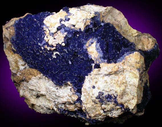 Azurite from Morenci Mine, Clifton District, Greenlee County, Arizona