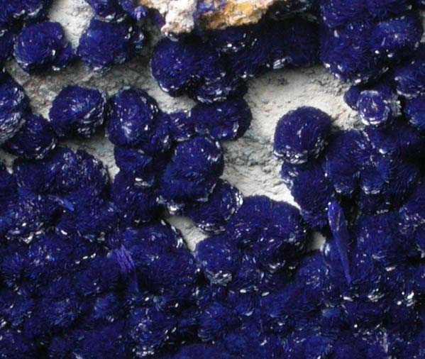 Azurite from Morenci Mine, Clifton District, Greenlee County, Arizona