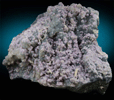 Fluorite on Quartz var. Chalcedony from Cripple Creek District, Teller County, Colorado