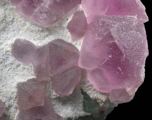 Fluorite in Quartz from Judith Lynn Claim, Grant County, New Mexico