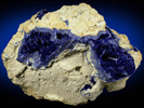 Azurite from Morenci Mine, Clifton District, Greenlee County, Arizona