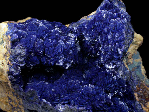 Azurite from Morenci Mine, Clifton District, Greenlee County, Arizona