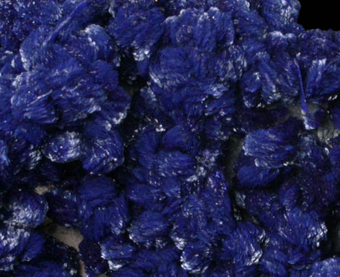 Azurite from Morenci Mine, Clifton District, Greenlee County, Arizona