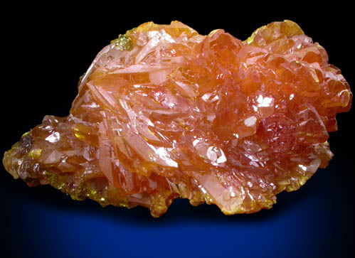 Orpiment from Twin Creeks Mine, Cut 20, North Zone, Humboldt County, Nevada