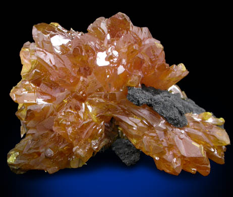 Orpiment from Twin Creeks Mine, Cut 20, North Zone, Humboldt County, Nevada