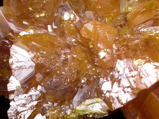 Orpiment from Twin Creeks Mine, Cut 62, Humboldt County, Nevada