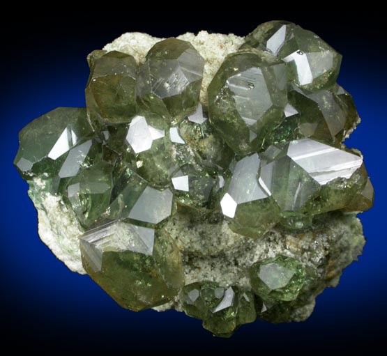 Andradite var. Demantoid Garnet from Antetezambato, Antsiranana Province, Madagascar