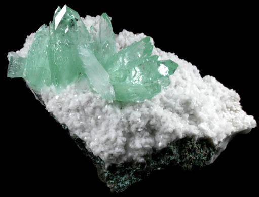 Apophyllite with Stilbite-Ca on Heulandite-Ca from Pashan Hill Quarry, Pune District, Maharashtra, India