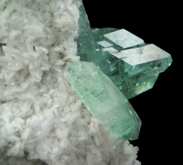 Apophyllite with Stilbite-Ca on Heulandite-Ca from Pashan Hill Quarry, Pune District, Maharashtra, India