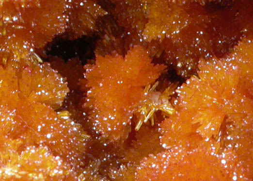 Orpiment with Barite from Quiruvilca District, Santiago de Chuco Province, La Libertad Department, Peru