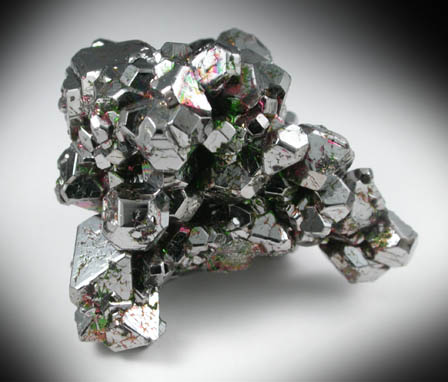 Carrollite (rare cluster) from Kamoya Mines, Kambove Mining District, 130 km NW of Lubumbashi, Katanga Copperbelt, Lualaba Province, Democratic Republic of the Congo