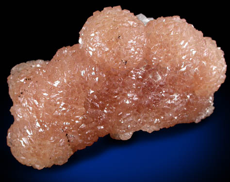 Olmiite on Calcite from N'Chwaning Mines, Kalahari Manganese Field, Northern Cape Province, South Africa (Type Locality for Olmiite)