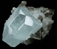 Beryl var. Aquamarine with Muscovite from Chumar Bakhor, Nagar, Hunza Valley, Gilgit-Baltistan, Pakistan