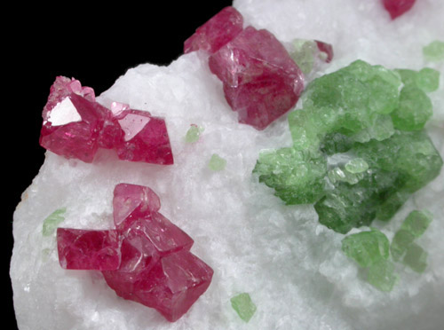 Spinel and Pargasite from Sungate Mine, An Phu, Luc Yen, Yenbai Province, Vietnam