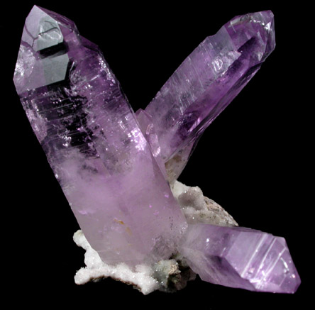 Quartz var. Amethyst from Piedra Parada, near Las Vigas, Tatatila, Veracruz, Mexico