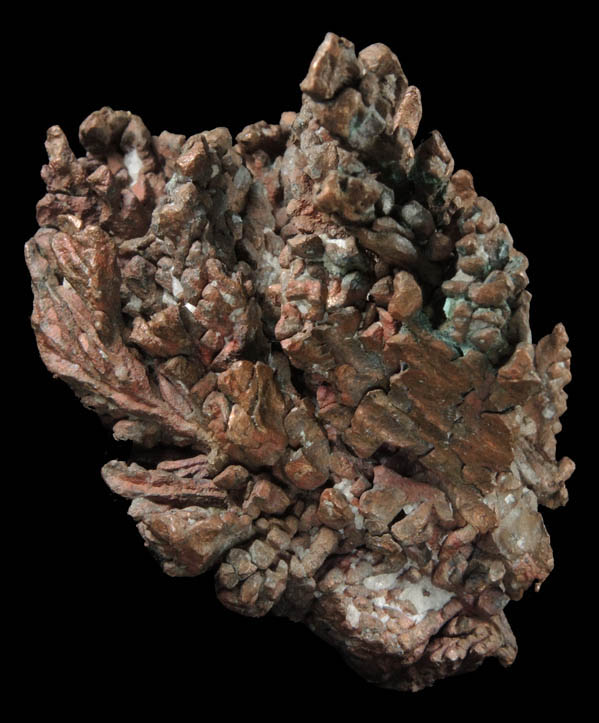 Copper (arborescent crystals) from Central Mine, Keweenaw Peninsula Copper District, Michigan