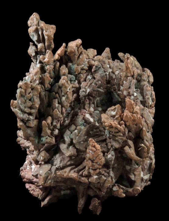 Copper (arborescent crystals) from Central Mine, Keweenaw Peninsula Copper District, Michigan