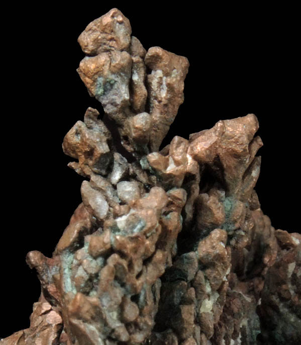 Copper (arborescent crystals) from Central Mine, Keweenaw Peninsula Copper District, Michigan
