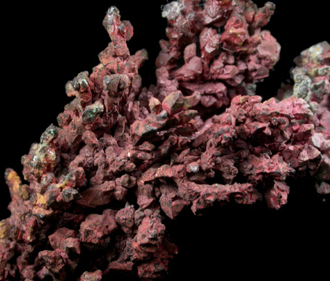 Copper (crystallized) from Old Dominion Mine, Globe-Miami District, Gila County, Arizona