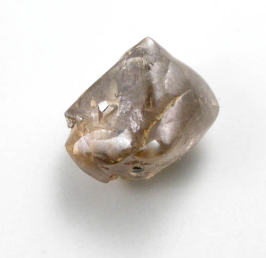 Diamond (0.96 carat brown octahedral crystal) from Crater of Diamonds State Park, Murfreesboro, Pike County, Arkansas