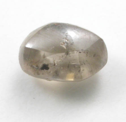 Diamond (0.13 carat pale-brown elongated crystal) from Crater of Diamonds State Park, Murfreesboro, Pike County, Arkansas