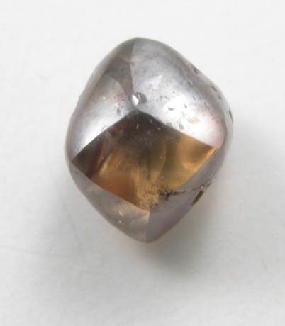 Diamond (0.32 carat brown irregular crystal) from Crater of Diamonds State Park, Murfreesboro, Pike County, Arkansas