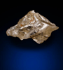 Diamond (0.17 carat pale-brown irregular crystal) from Crater of Diamonds State Park, Murfreesboro, Pike County, Arkansas