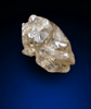 Diamond (0.06 carat pale-brown irregular crystal) from Crater of Diamonds State Park, Murfreesboro, Pike County, Arkansas