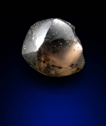 Diamond (0.23 carat brown irregular crystal) from Crater of Diamonds State Park, Murfreesboro, Pike County, Arkansas