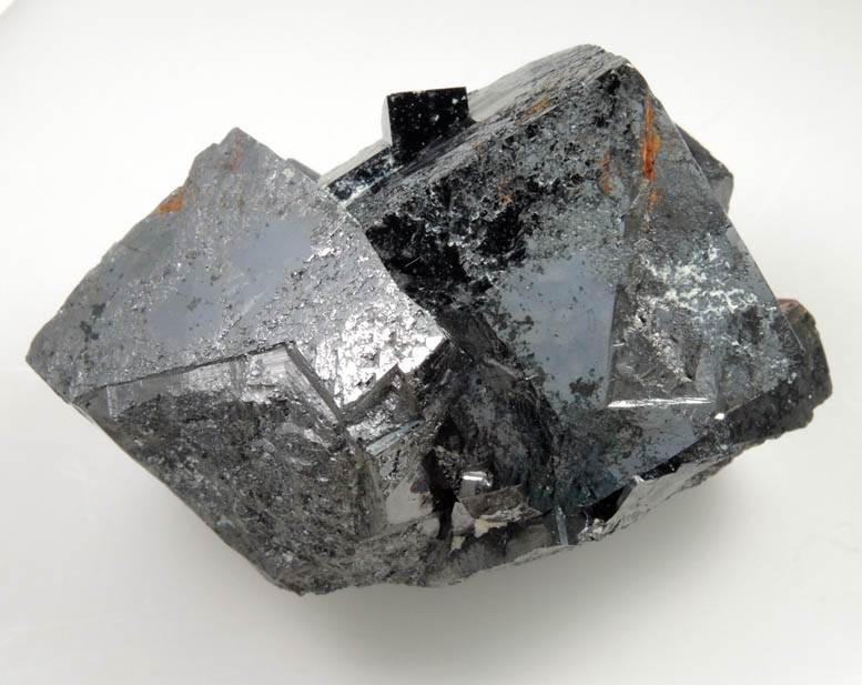 Magnetite (rare cubic and tetrahexahedral crystal form) from ZCA Mine No. 4, Fowler Ore Body, 2500' Level, Balmat, St. Lawrence County, New York