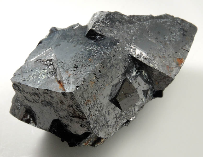 Magnetite (rare cubic and tetrahexahedral crystal form) from ZCA Mine No. 4, Fowler Ore Body, 2500' Level, Balmat, St. Lawrence County, New York