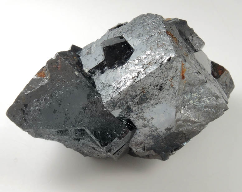 Magnetite (rare cubic and tetrahexahedral crystal form) from ZCA Mine No. 4, Fowler Ore Body, 2500' Level, Balmat, St. Lawrence County, New York
