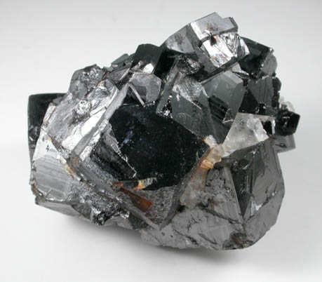 Magnetite (rare cubic and tetrahexahedral crystal form) from ZCA Mine No. 4, Fowler Ore Body, 2500' Level, Balmat, St. Lawrence County, New York