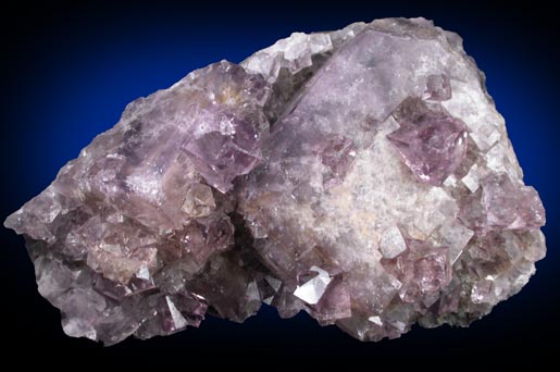 Fluorite with Galena from Blackdene Mine, Ireshopeburn, Weardale, County Durham, England