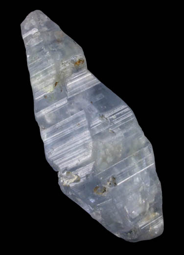 Corundum var. Blue Sapphire from Central Highland Belt, near Ratnapura, Sabaragamuwa Province, Sri Lanka (formerly Ceylon)