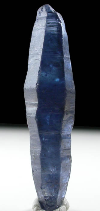 Corundum var. Blue Sapphire from Central Highland Belt, near Ratnapura, Sabaragamuwa Province, Sri Lanka (formerly Ceylon)