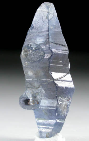 Corundum var. Blue Sapphire from Central Highland Belt, near Ratnapura, Sabaragamuwa Province, Sri Lanka (formerly Ceylon)