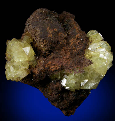 Adamite from Mina Ojuela, Mapimi, Durango, Mexico