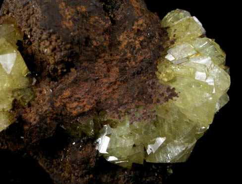 Adamite from Mina Ojuela, Mapimi, Durango, Mexico